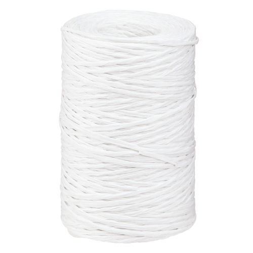 Floristik24 Paper Wire White Paper Wrapping Wire 0.4mm 205m