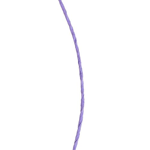 Product Paper cord wire wrapped Ø2mm 100m lavender