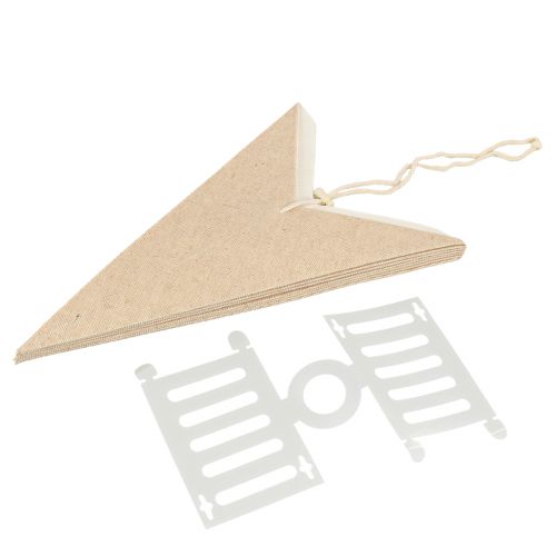 Product Paper star natural with jute for lighting 60cmx15cm