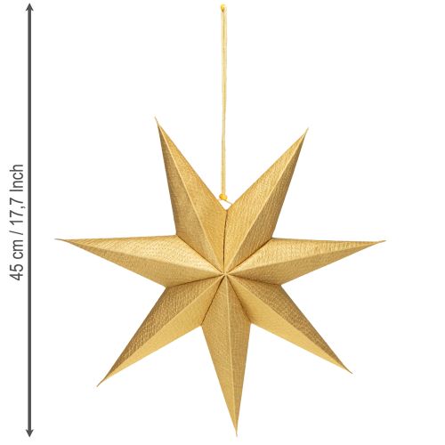 Product Festive paper stars for Advent and Christmas decorations