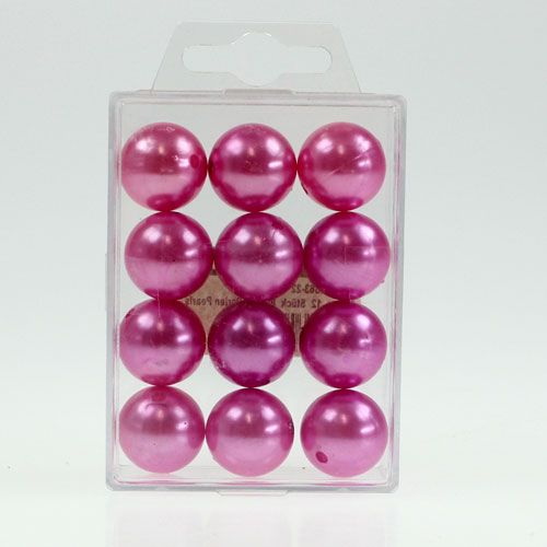 Product Decorative Beads Ø2cm Purple 12 pcs