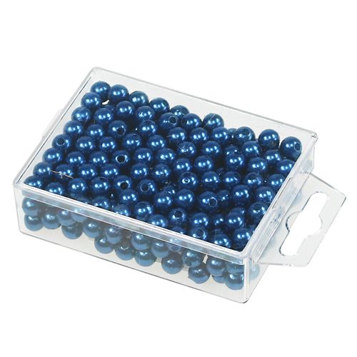 Product Deco beads Ø8mm blue 250p