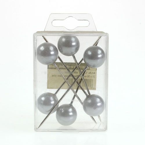 Product Beading pins silver Ø20mm 90mm