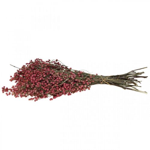 Floristik24 Pepper berries, dried flowers, Advent, pink pepper, winter decorations L40–45cm 200g