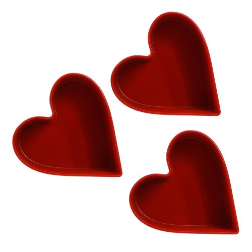 Product Romantic Plant Heart Plant Bowl Heart Red 15×15×7cm 3pcs