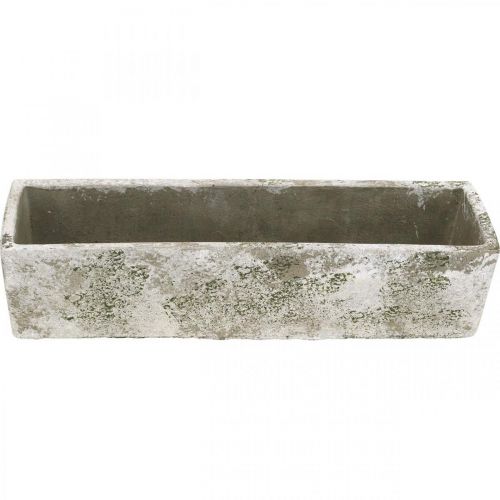 Floristik24 Planter concrete antique look rectangular planter 30×8×7cm