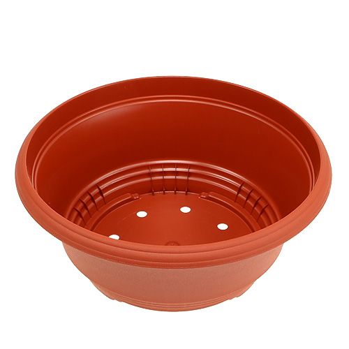 Product Plastic plant bowl Ø27cm terracotta 1 pc