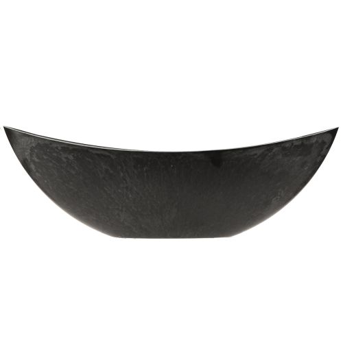 Product Planting Boat Plastic Anthracite Bowl 28×9×9cm 3pcs