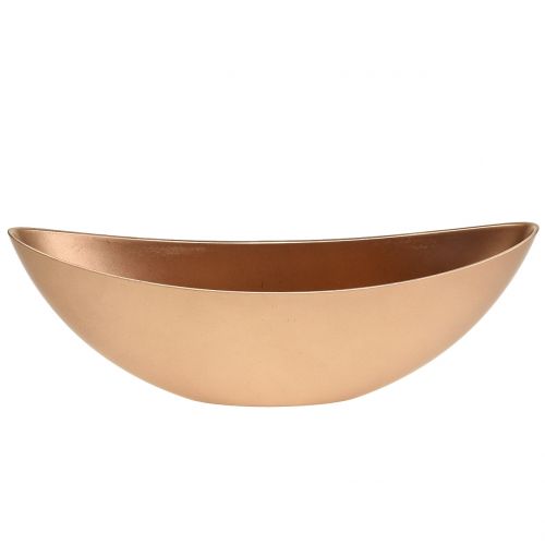 Floristik24 Decorative bowl copper 39cm x 12cm H13cm 1 piece