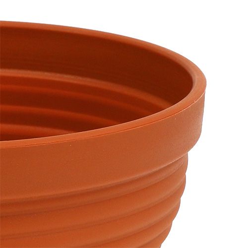 Product R-bowl plastic terracotta Ø13cm, 10 pcs