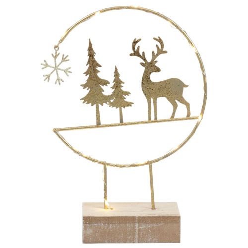 Christmas decoration LED decoration deer battery operated 29cm