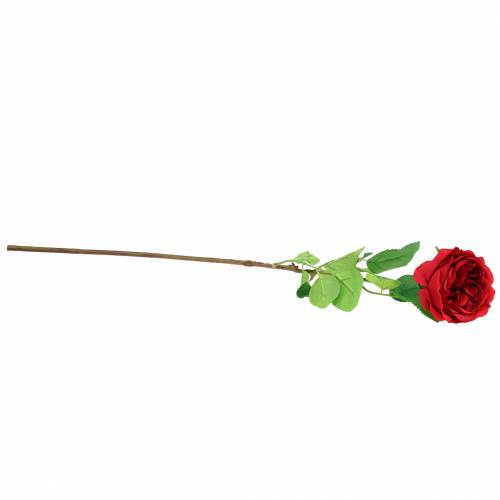 Floristik24 Rose artificial flower red 72cm