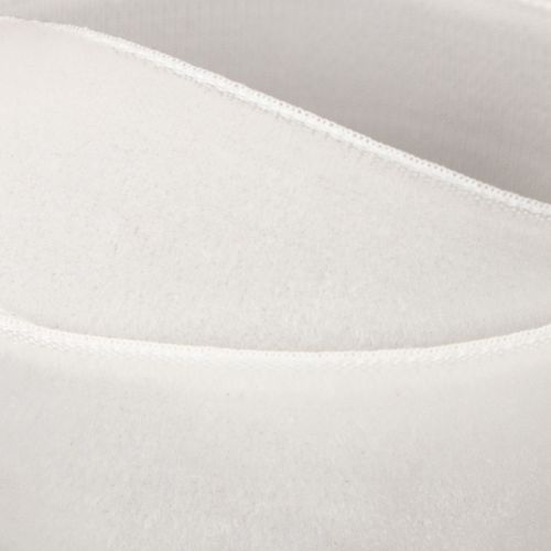 Product Velvet ribbon, gift ribbon, decorative ribbon, white velvet, 20mm wide, 10m long