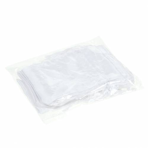 Product Satin bag white 6.5 × 10cm 10pcs