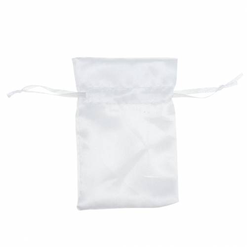 Product Satin bag white 6.5 × 10cm 10pcs