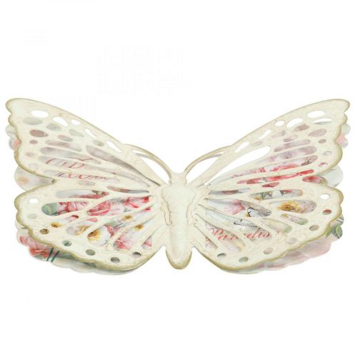 Product Wall decoration metal butterfly decoration country style W29.5cm
