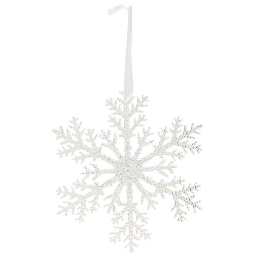 Product Snowflake decoration ice crystal for hanging 18×20cm 4pcs