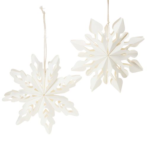 Product Delicate paper snowflakes for Christmas decoration and winter design