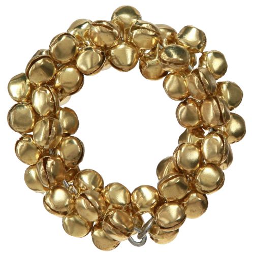 Product Napkin Rings Gold Bells made of Metal Ø5cm 8 pcs