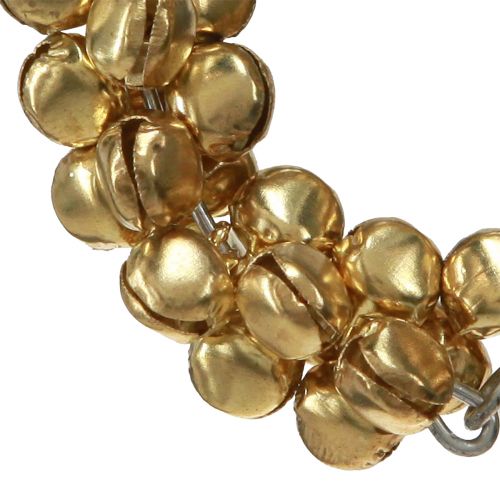 Product Napkin Rings Gold Bells made of Metal Ø5cm 8 pcs