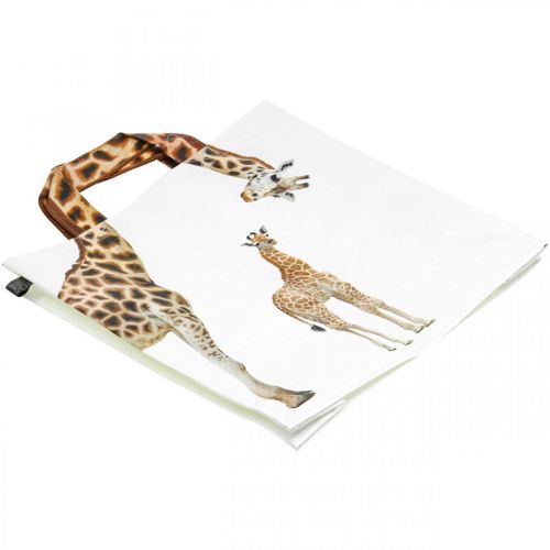 Floristik24 Shopper bag, shopping bag B39.5cm bag giraffe