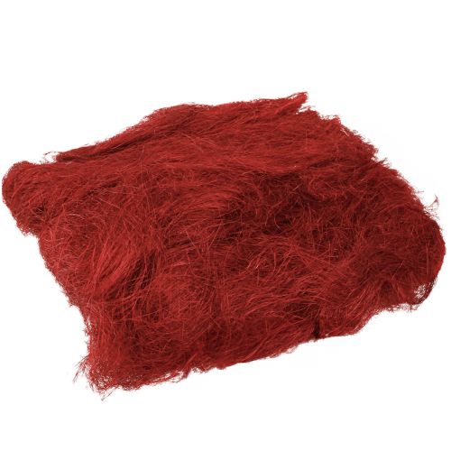 Sisal red bordeaux natural fiber 300g