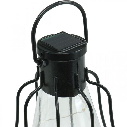 Floristik24 Solar lamp for hanging, garden lantern warm white Ø11cm H21cm