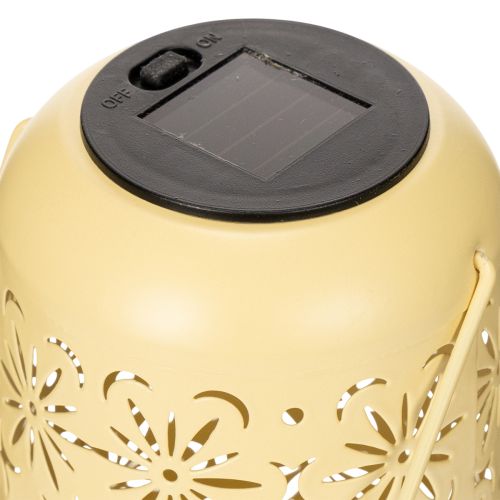 Product Solar lantern for the garden with floral design and atmospheric light, 26cm