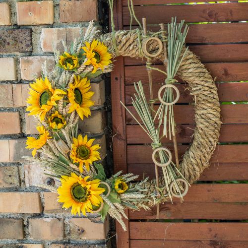 Product Artificial Sunflowers Sunflower Deco Drylook L60cm 3pcs