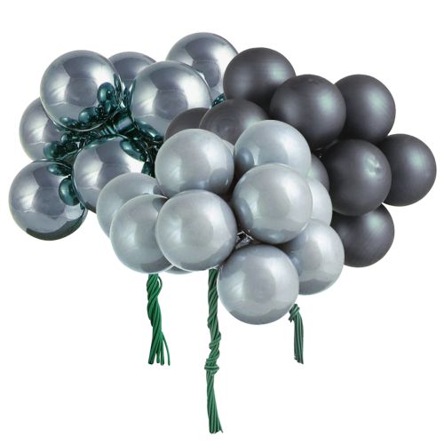Product Decorative mini balls in shades of blue – festive & elegant 20mm 140pcs