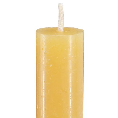 Product Taper candles colored candles honey 21×240mm 12 pcs