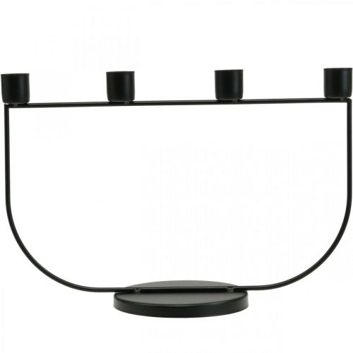 Product Candlestick, candle holder Advent wreath 27.5cm H18.5cm