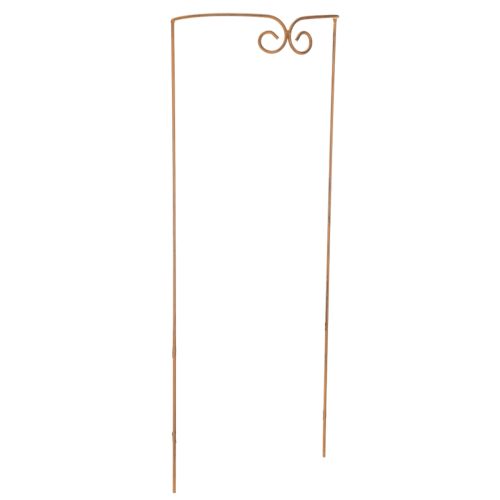 Product Trellis, climbing aid, curved decorative element for flower beds and plant pots, 75cm