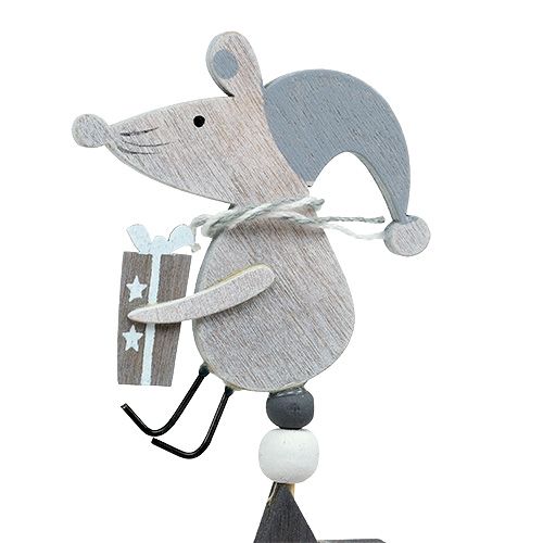 Product Plug with Mouse Gray L30cm 8 pcs