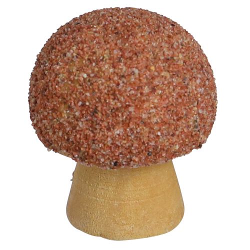 Product Scatter decoration wooden mushrooms decoration mini mushrooms brown Ø2cm 24 pcs