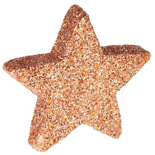 Product Scatter Decoration Christmas Stars Scatter Stars Pink Ø4/5cm 40 Pcs