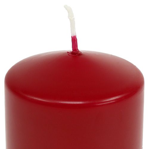 Product Pillar candles red Advent candles old red 200/50mm 24pcs