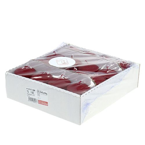 Product Pillar candle 70/60 old red 16pcs