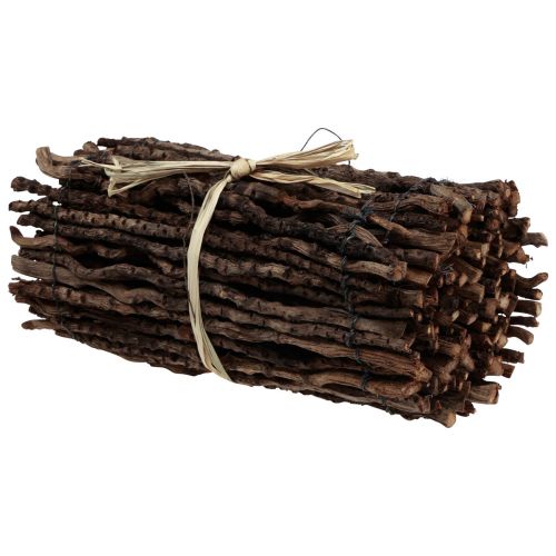 Product Table runner wood decorative branches decoration natural brown 89×20.5cm