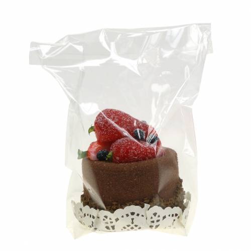 Floristik24 Decorative cake chocolate food replica 7cm