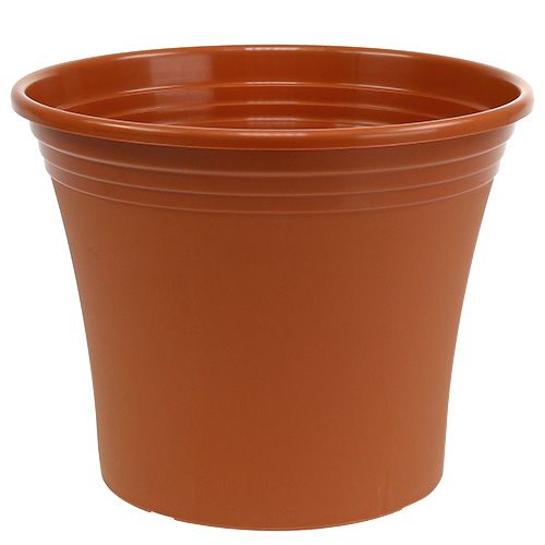 Floristik24 Pot “Irys” plastic terracotta Ø43cm H35cm 1 pc