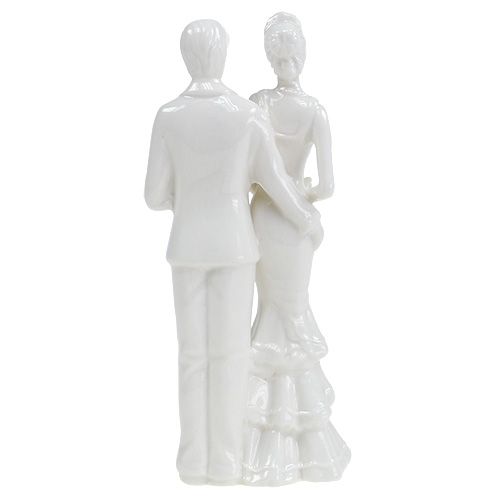 Floristik24 Cake figure newlyweds white 17cm