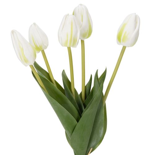 Product Decorative artificial tulip flowers for stylish interior design, 40cm, 5 pieces