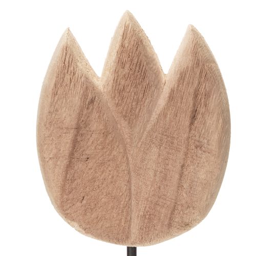 Product Tulip decorative object on a stand for elegant and timeless interior design, 33.5cm