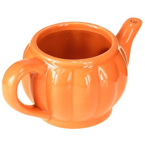 Product Planter ceramic teapot orange assorted 15×9×6.5cm 2 pcs