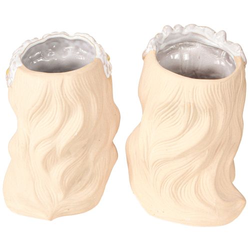 Product Planter Ceramic Dreaming Girl Assorted H19.5cm 2pcs