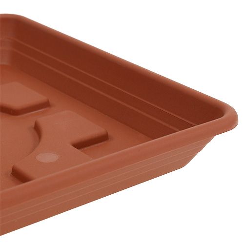 Product Coaster Lara square 25cm x 25cm terracotta 1 pc