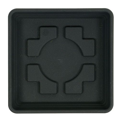 Product Coaster Lara square 29cm x 29cm anthracite 1 pc