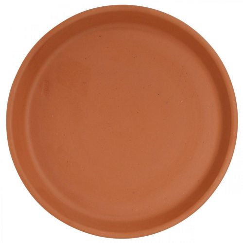 Product Ceramic coaster, saucer terracotta clay Ø14.5cm