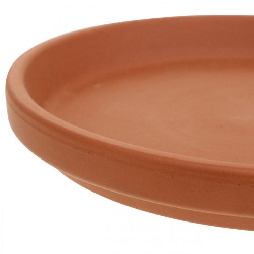 Product Flower coaster, Mediterranean ceramics, terracotta Ø15.5cm